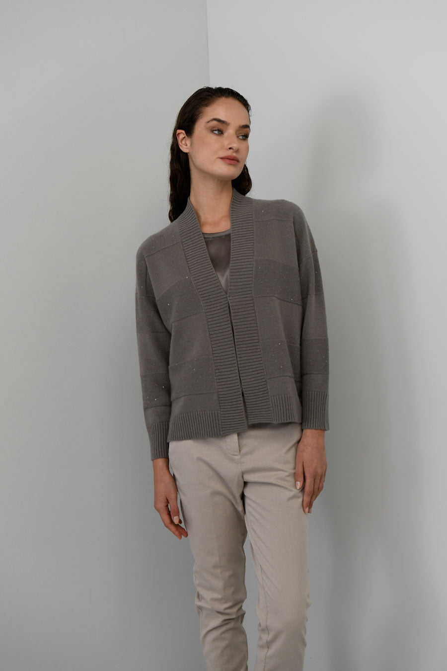 Maglia cardigan Panicale