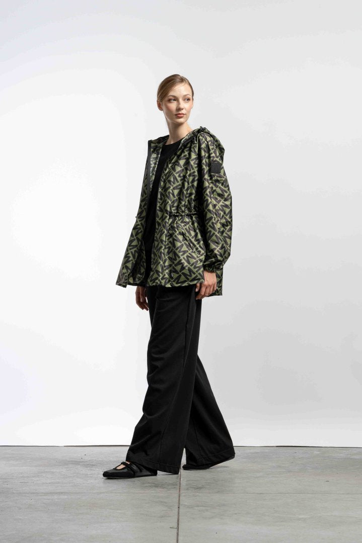 Giacca pioggia in nylon Montereggi