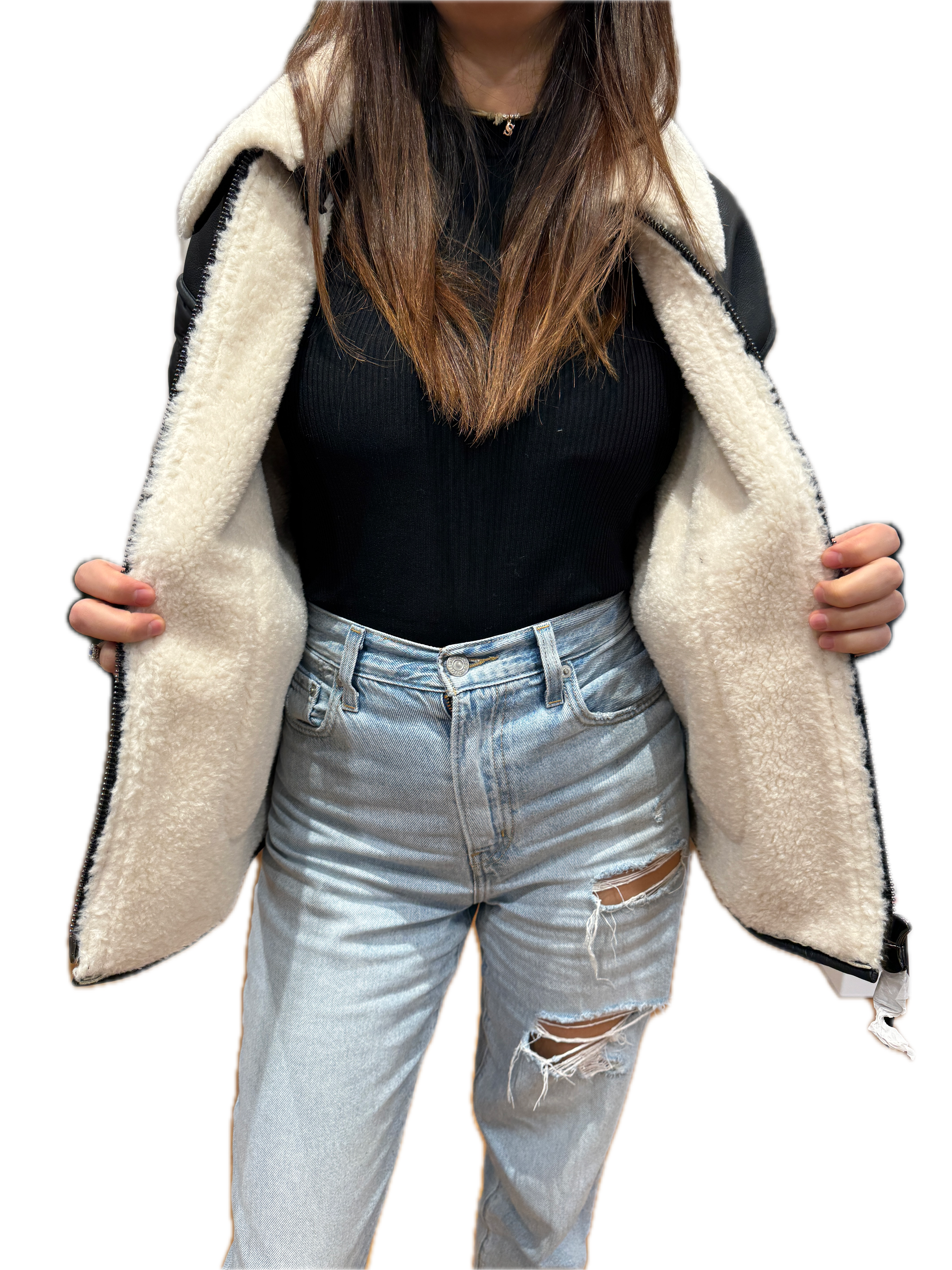 Giacca in pelle Montereggi