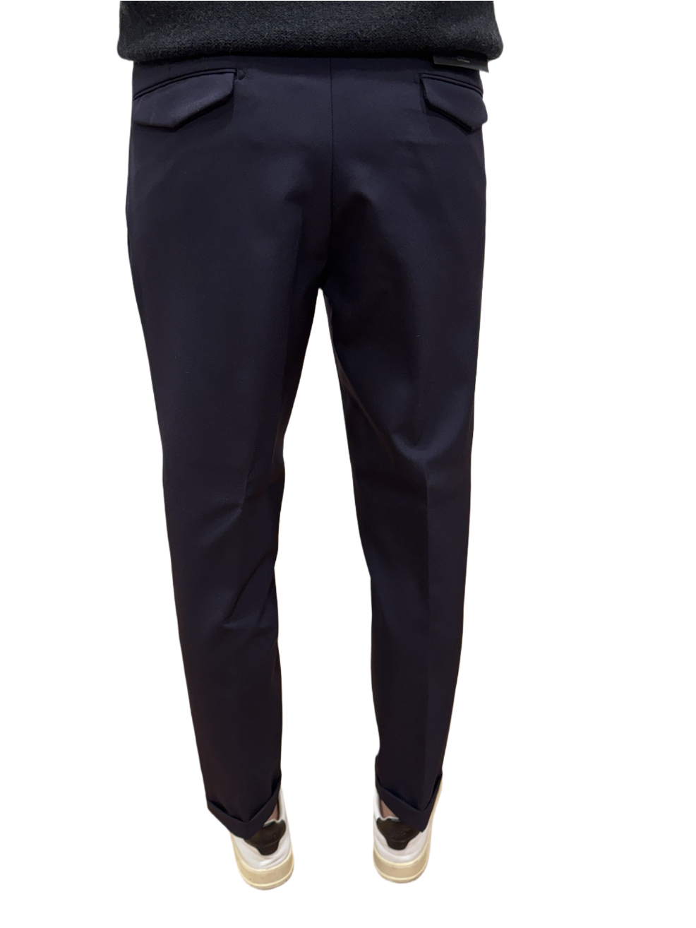 Pantalone tessuto tecnico blu Briglia