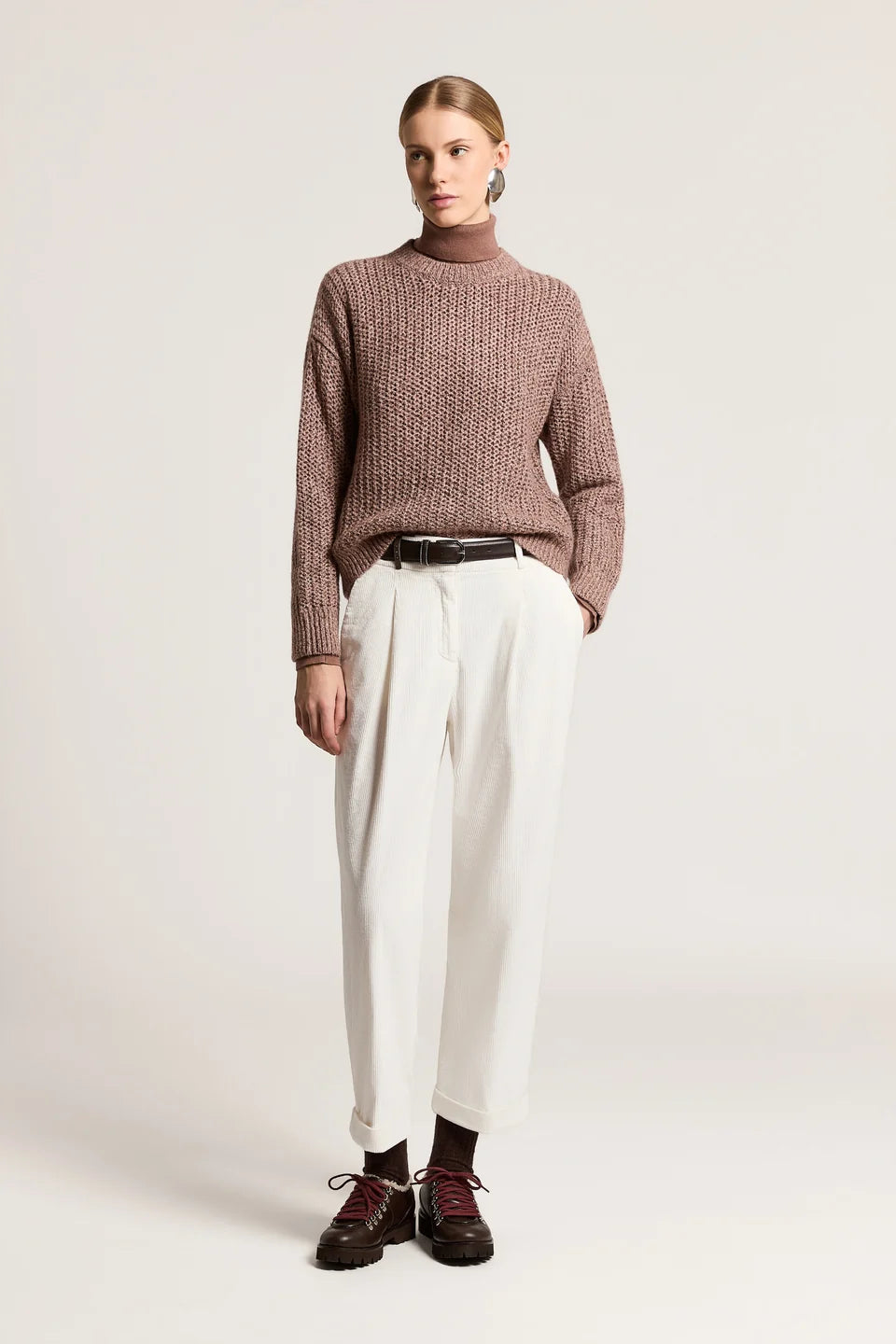 Pantalone velluto 500 righe Peserico