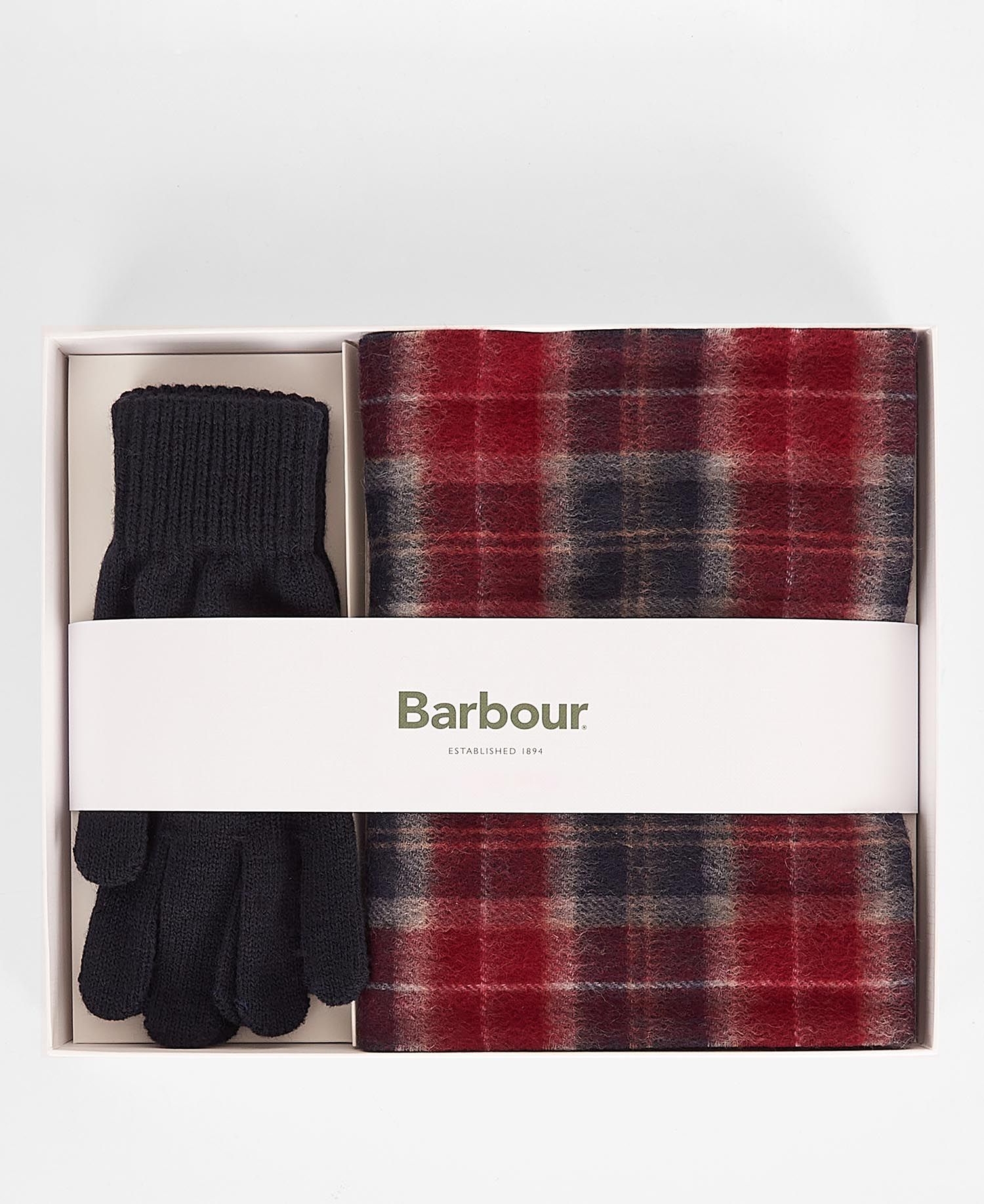 Set sciarpa + guanti Barbour