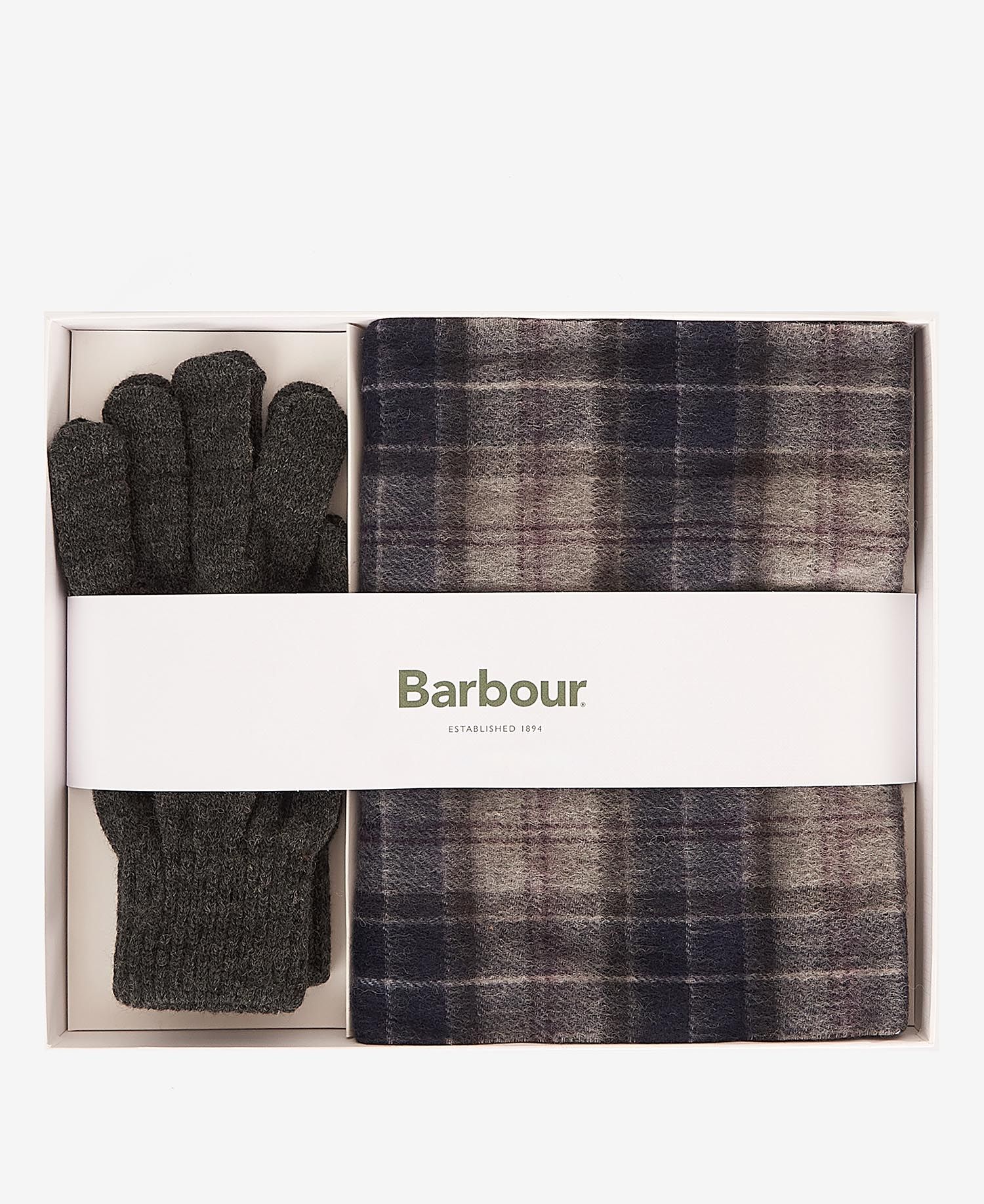 Set sciarpa + guanti Barbour
