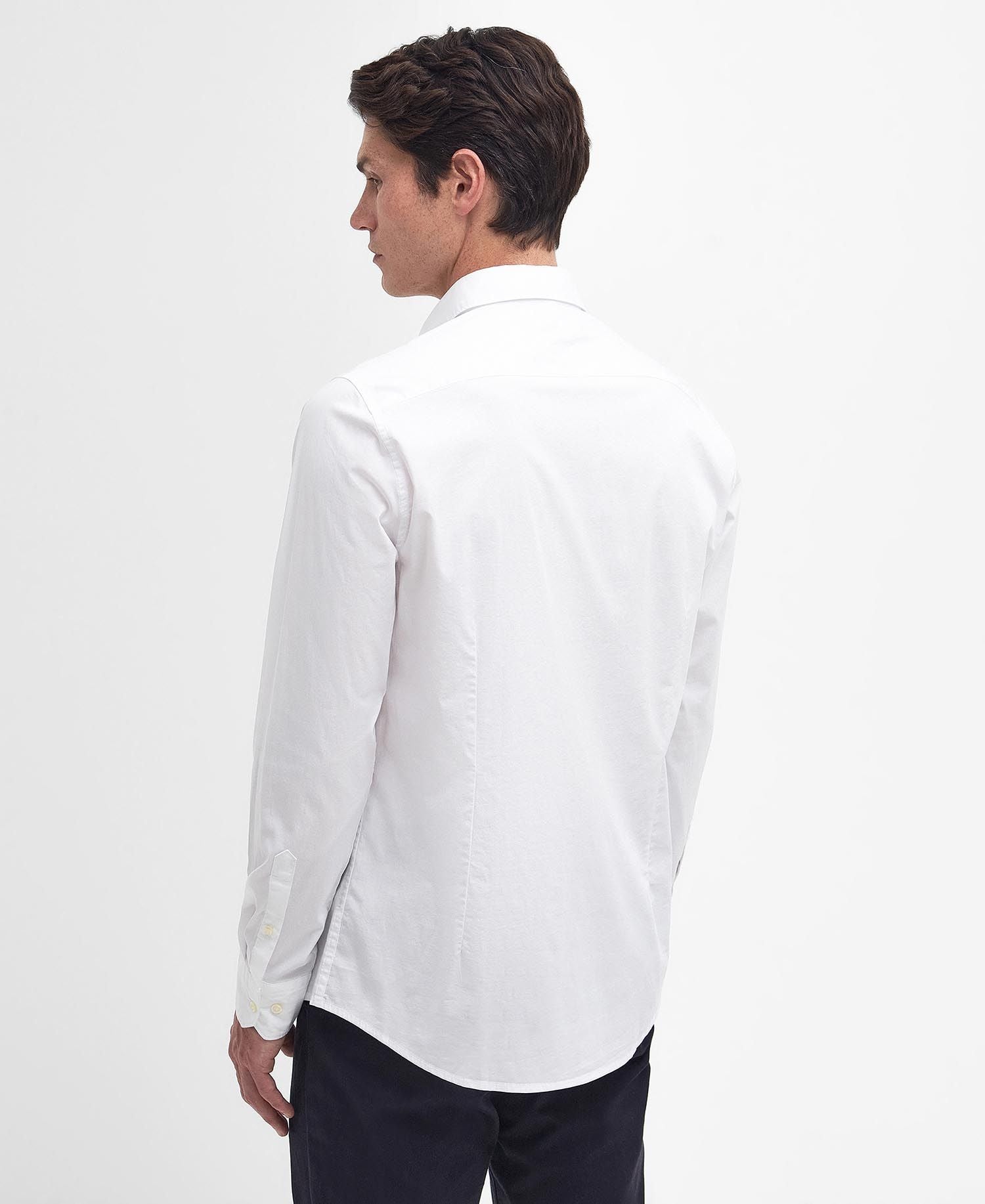 Camicia Barbour cotone bianco