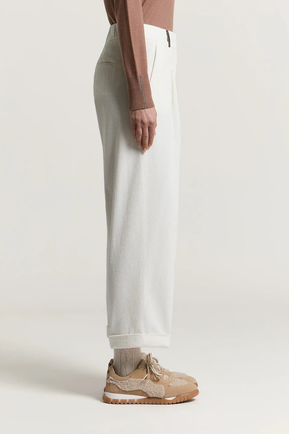 Pantalone velluto 500 righe Peserico