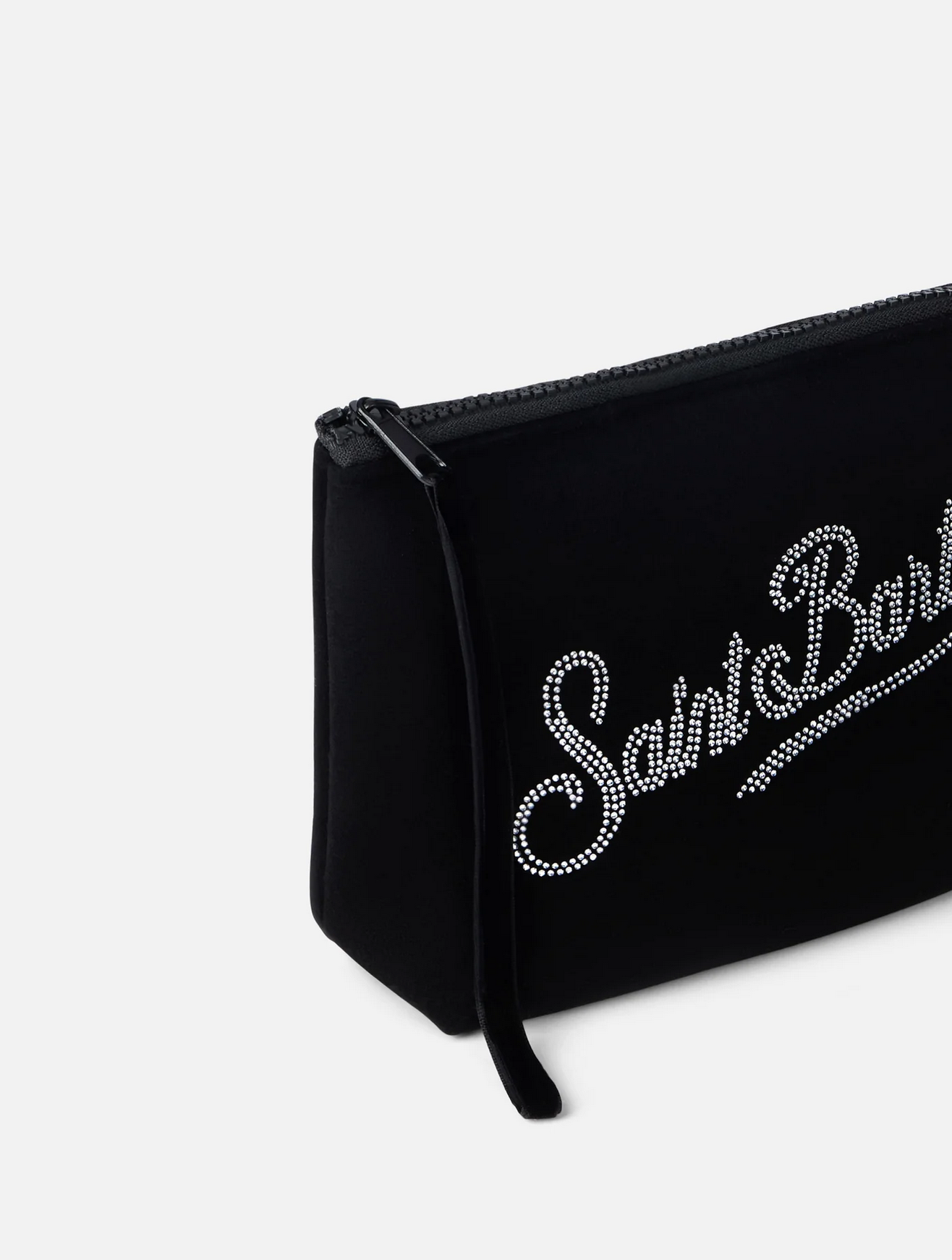 Pochette velvet Saint Barth