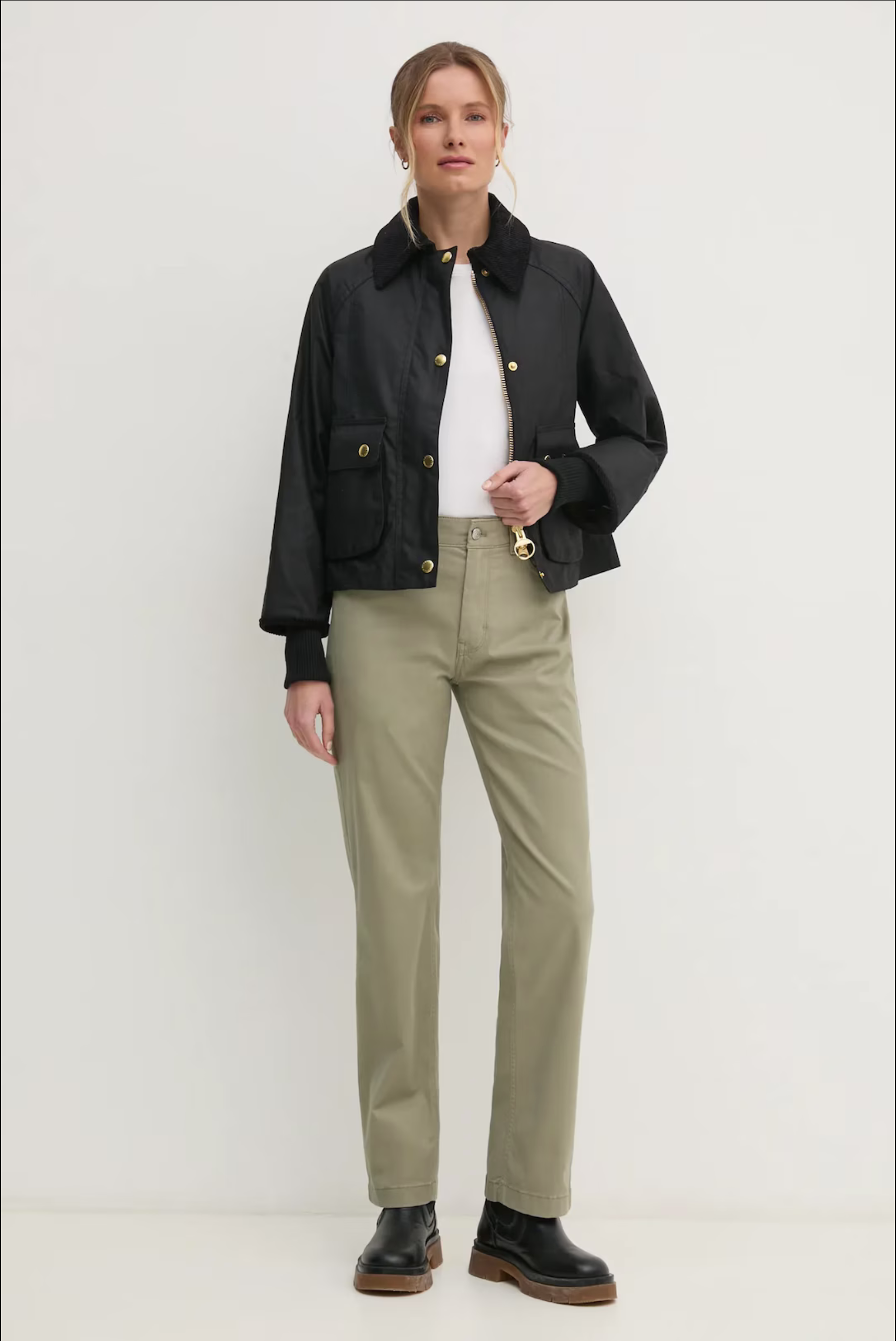 Giacca Cropped Beadnell Barbour