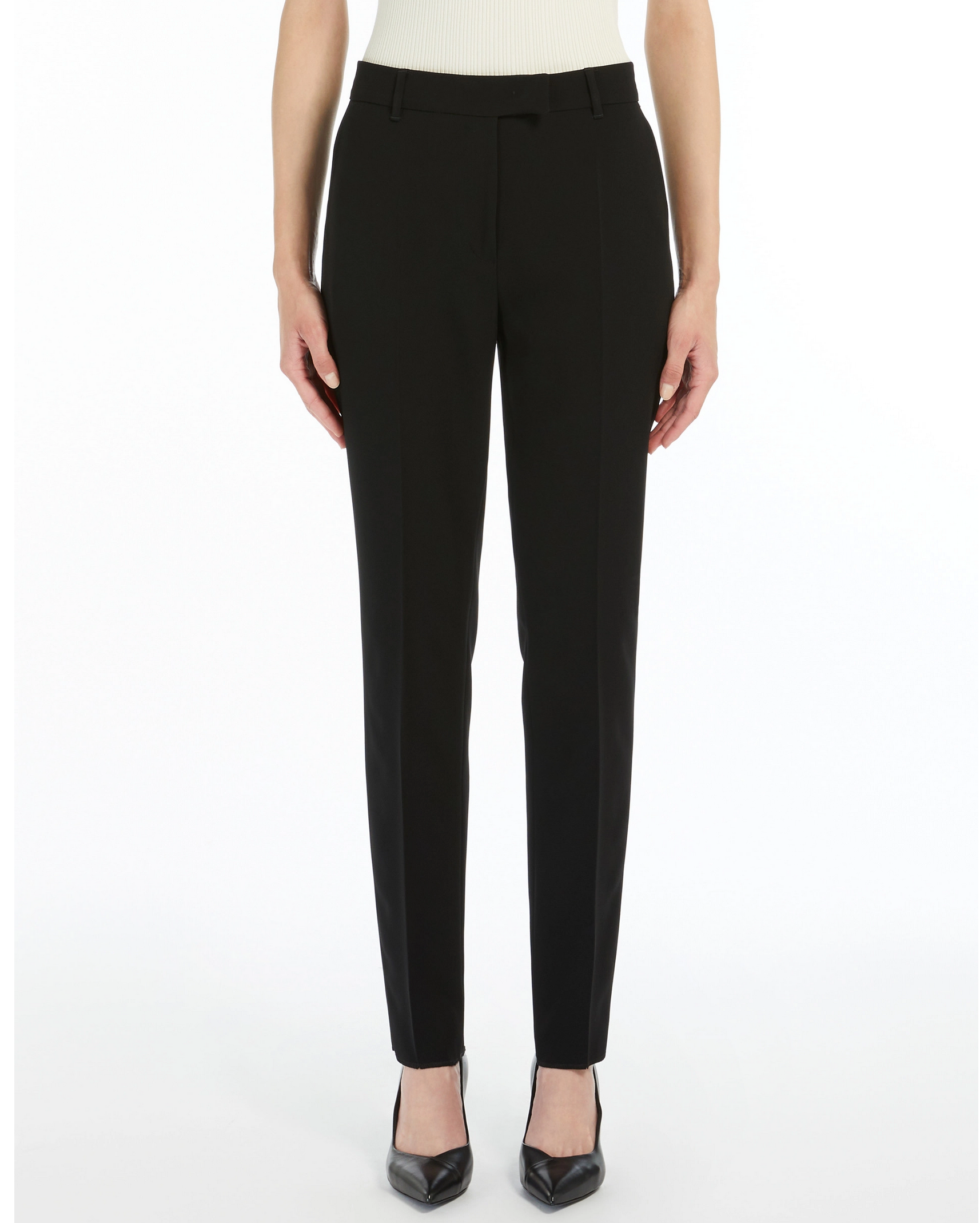 Pantalone cady nero Maxmara