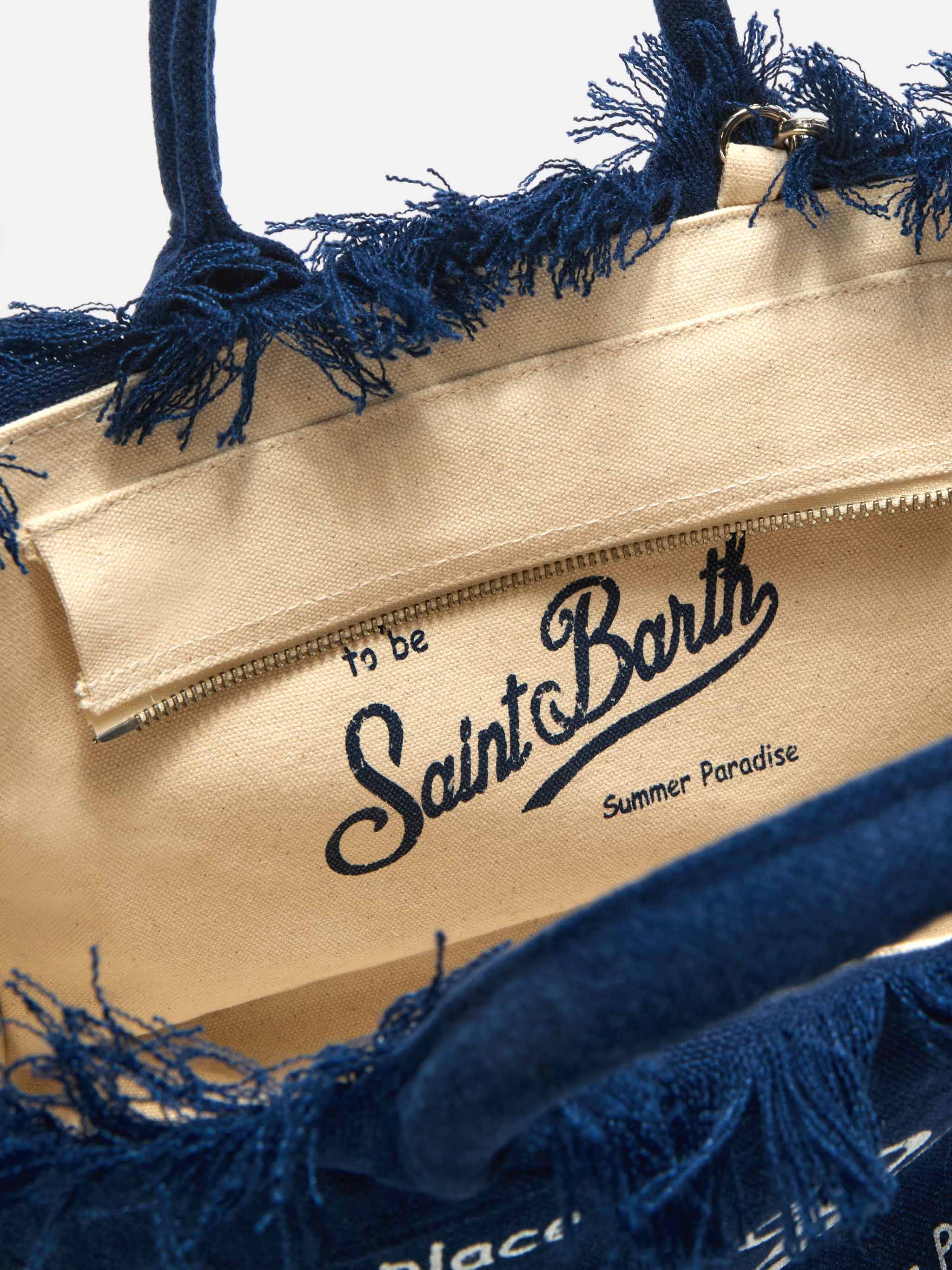 Borsa Colette linen Saint Barth