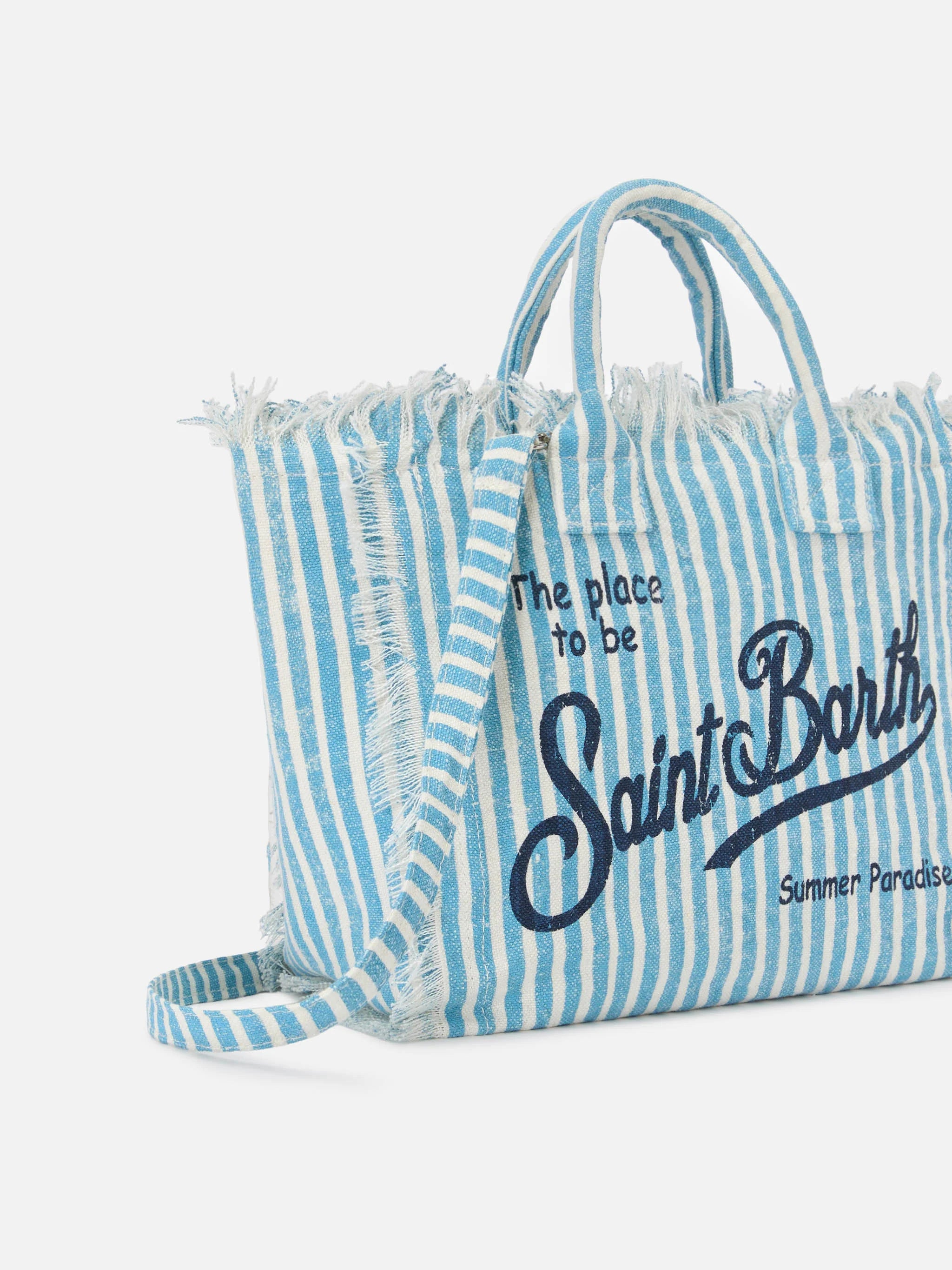 Borsa Colette linen Saint Barth