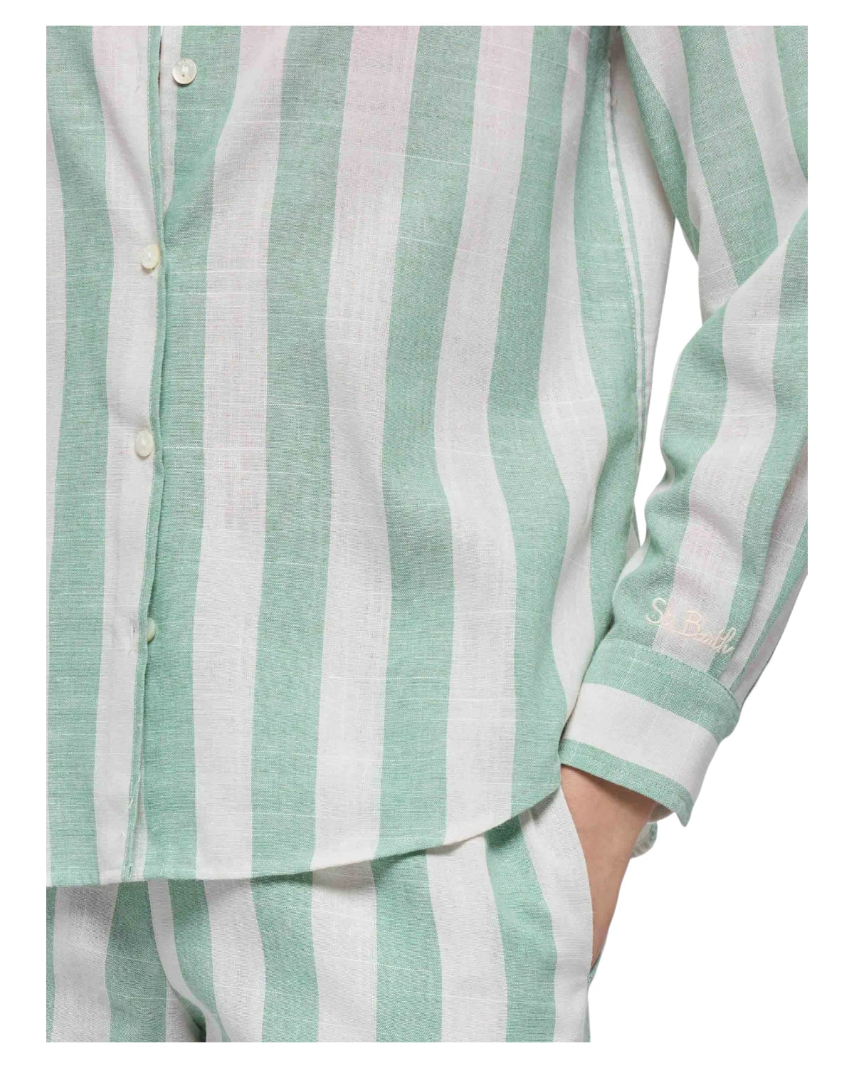 Camicia in lino Saint Barth