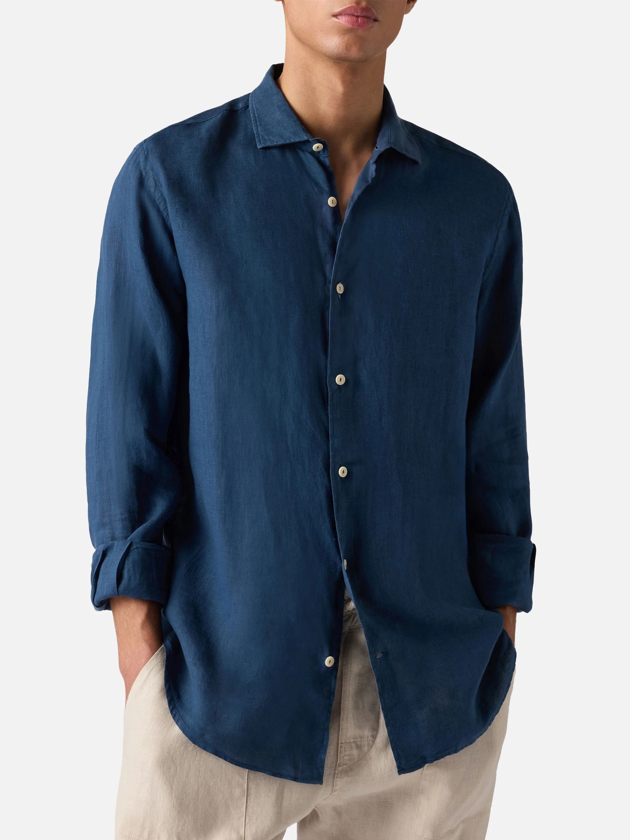 Camicia denim chambray Saint Barth