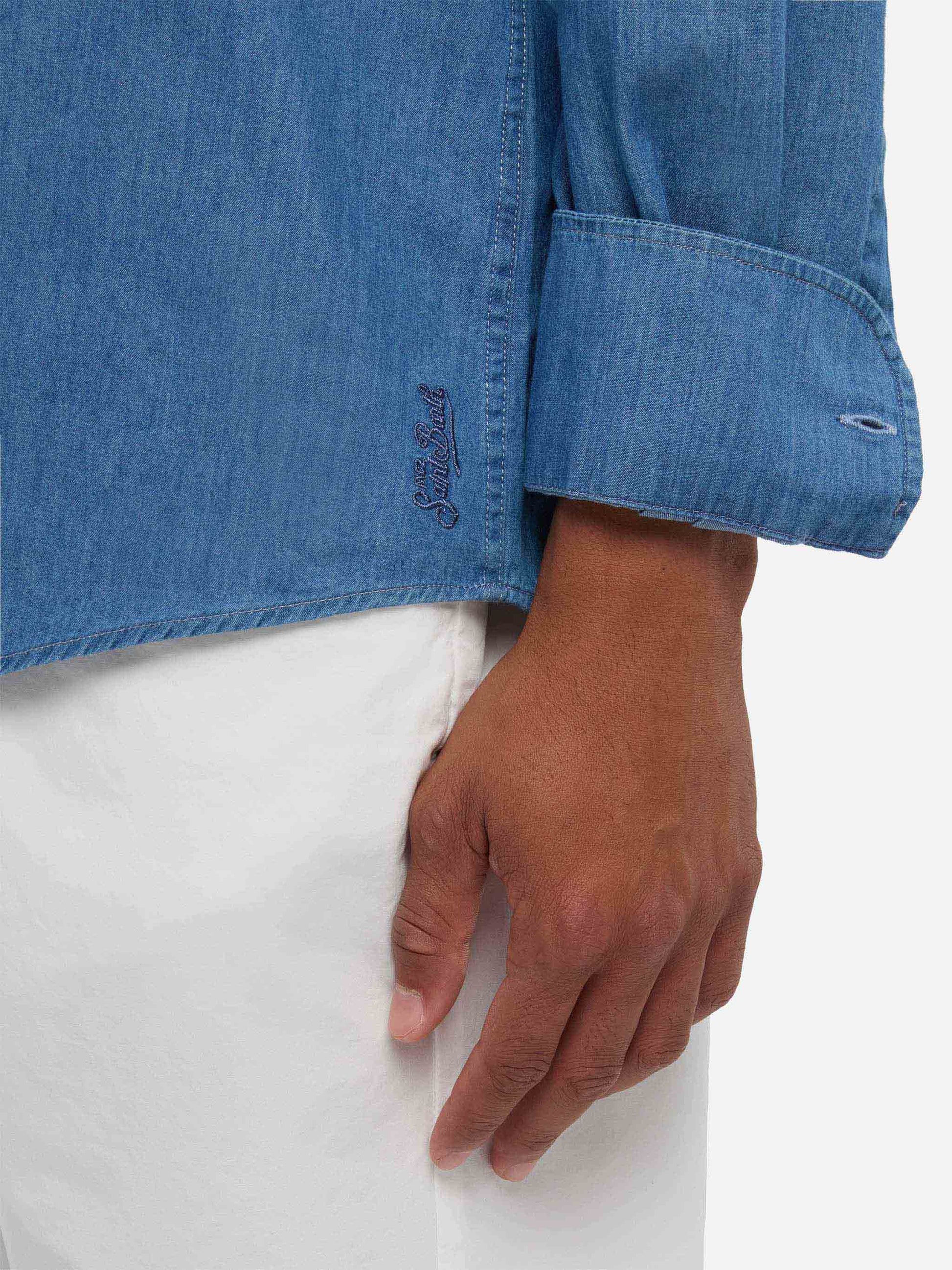 Camicia denim chambray Saint Barth