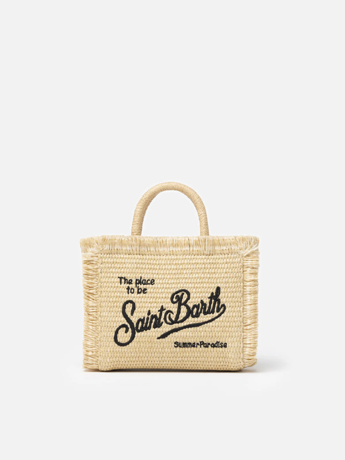Borsa Vanity mini straw Saint Barth