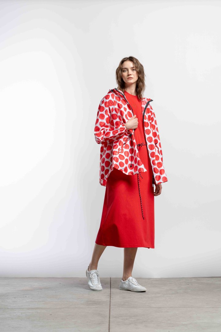 Giacca pioggia in nylon Montereggi