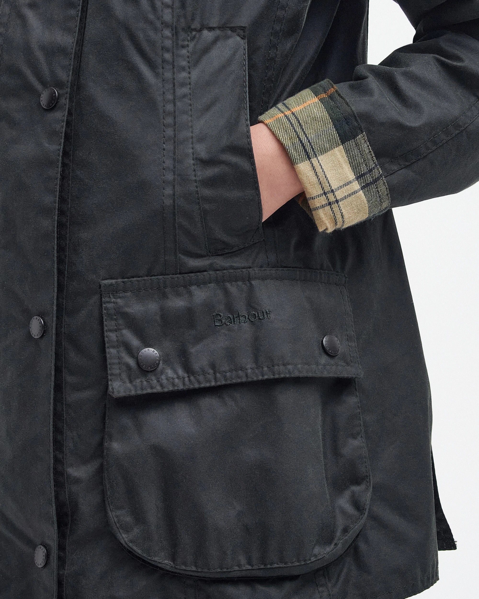 Giacca classic Beadnell sage Barbour