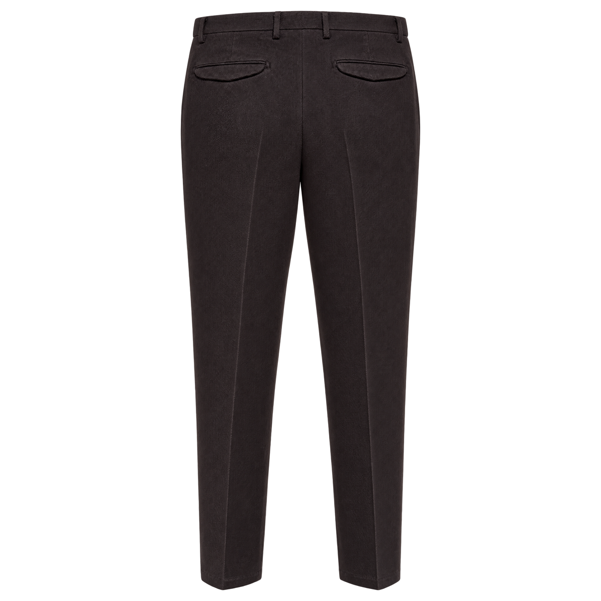 Pantalone cotone diagonale marrone Briglia