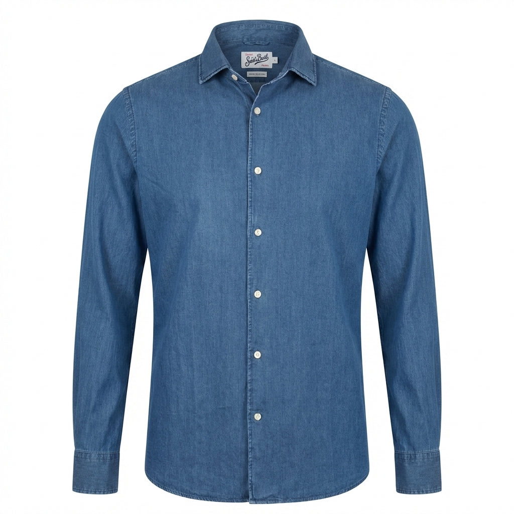 Camicia denim chambray Saint Barth