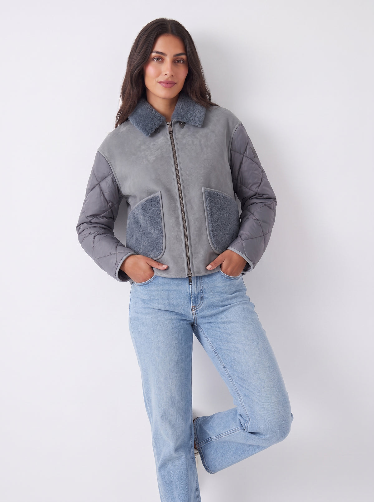Giacca in pelle Montereggi