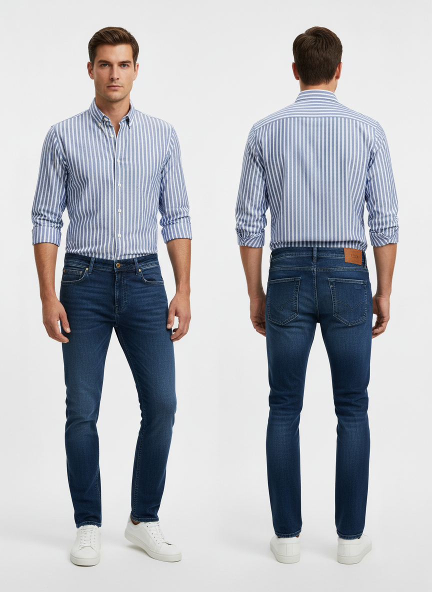 Pantalone denim Briglia