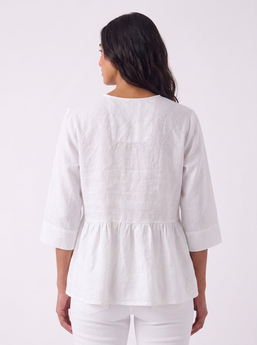 Camicia lino Trame Auree