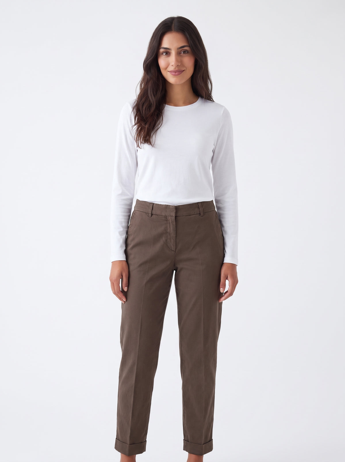 Pantalone gabardina di cotone Peserico