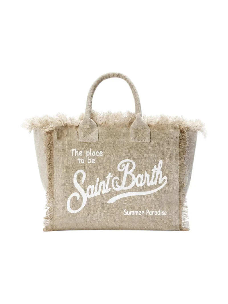 Borsa Colette linen Saint Barth