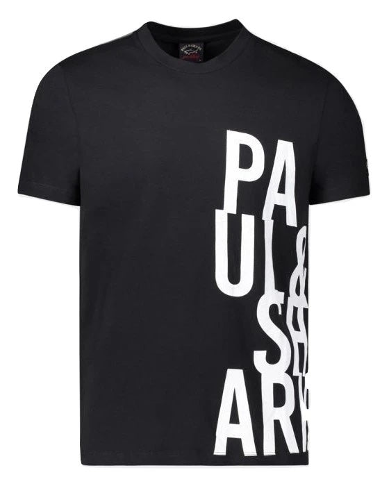 T-shirt nera Paul&Shark